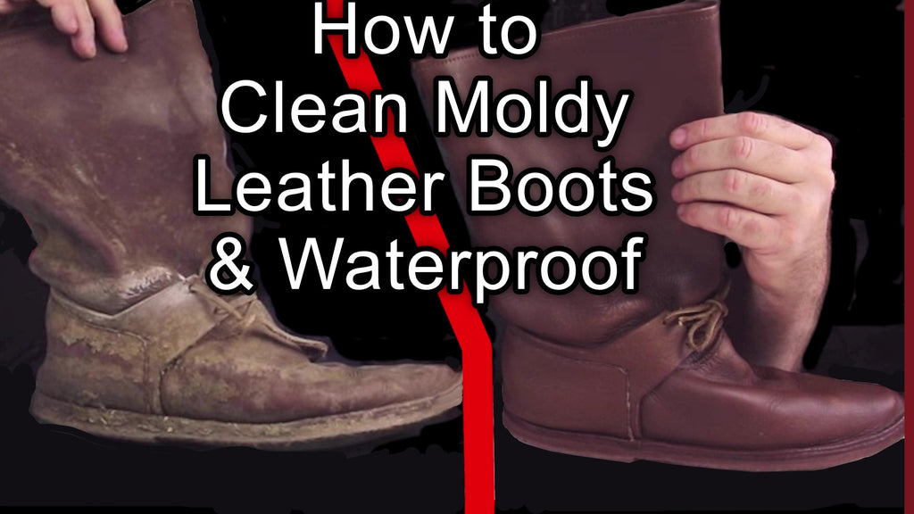 How to Clean Moldy Muddy Boots and Waterproof
