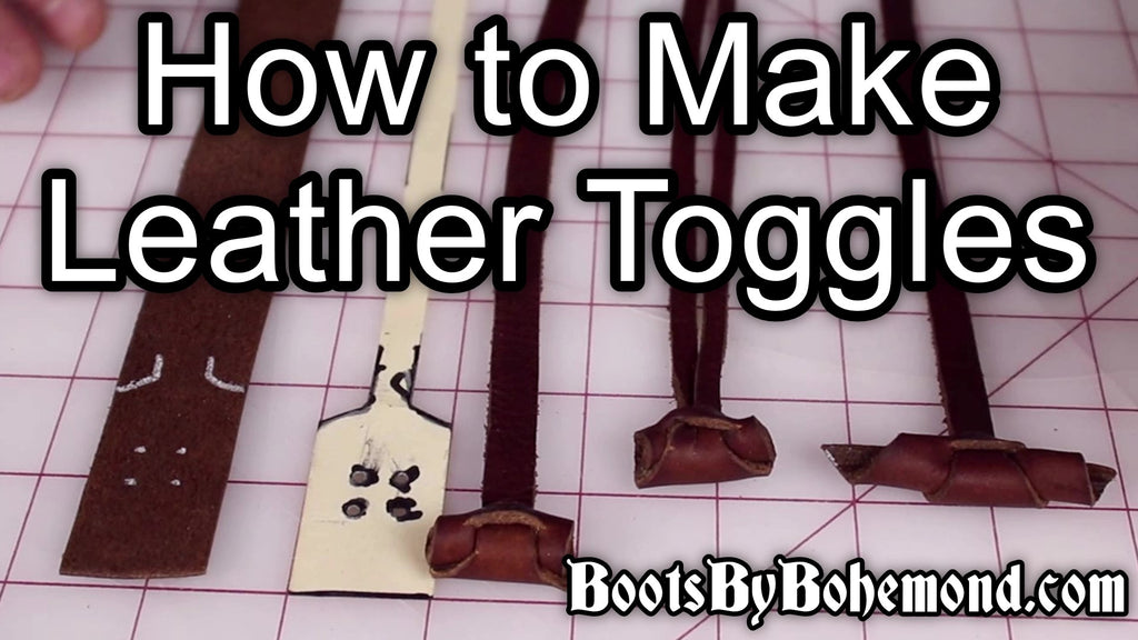 Let' Make Viking Medieval Leather Toggles!