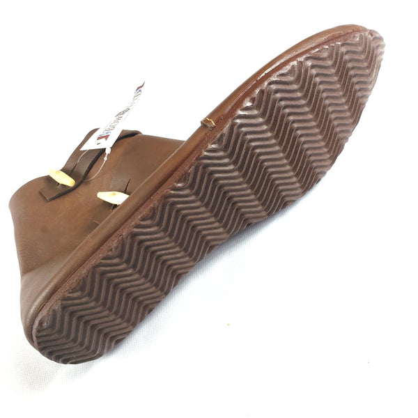 Jorvik Viking Shoes - bottom crepe sole for traction view Medieval Viking combat approved fighter shoe