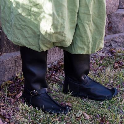 Persian Boots - Boot curl Fencing Boot Fighting SCA Boot hook toed Middle Eastern Boot