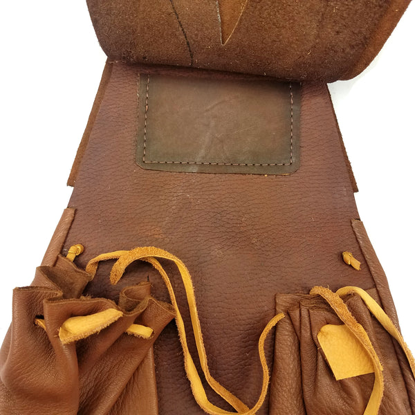 Soldier's Leather Belt Pouch Renaissance -historically accurate belt pouch or satchel to use Historical reenactment, middle ages costumes, Renaissance fair, SCA event, LARP, or medieval soldier cosplay
