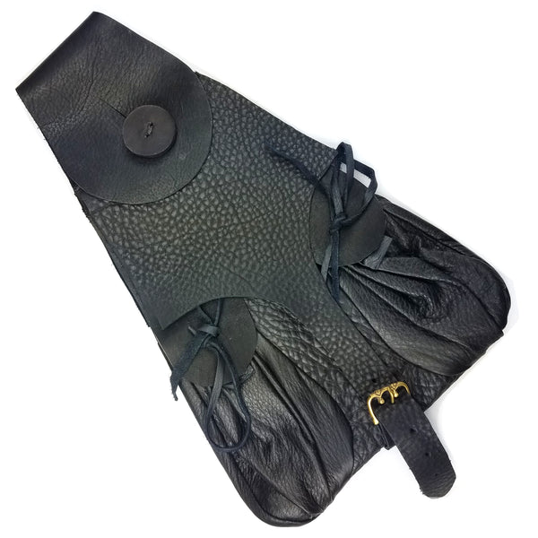 Soldier's Leather Belt Pouch Renaissance -historically accurate belt pouch or satchel to use Historical reenactment, middle ages costumes, Renaissance fair, SCA event, LARP, or medieval soldier cosplay