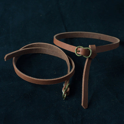 Garters 3/8 inch with period buckle | Boots by Bohemond