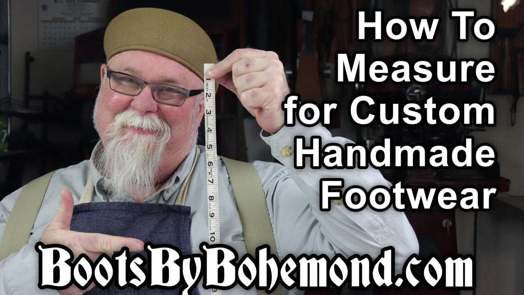 How To Measure for Custom Handmade Footwear