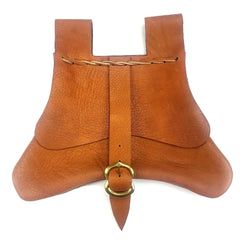 14th Century Leather Belt Pouch for Women and Men