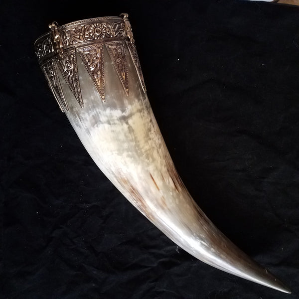 Anglo Saxon Taplow Drinking Horn, Horn 02-19 | Boots by Bohemond